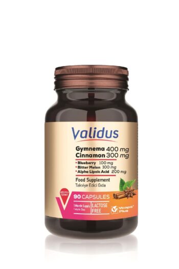 Validus Gymnema Sylvestre 400 mg + Cinnamon 300 mg 90 Capsules