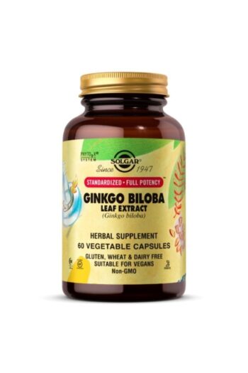 Solgar Ginkgo Biloba Leaf Extract 60 Tablet