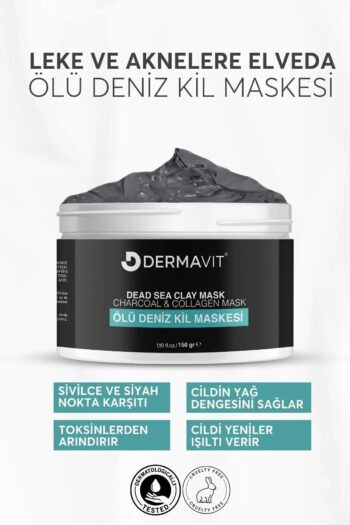 Dermavit Ölü Deniz Kil Maskesi Kolajen Ve Siyah Nokta Giderici 150 gr