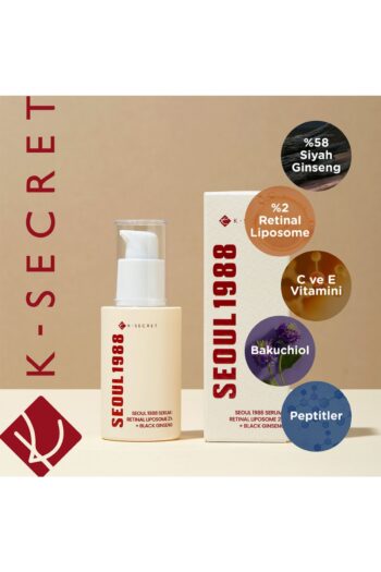 KSECRET SEOUL 1988 Serum: Retinal Liposome 2% + Black Ginseng, 30ml-Gingseng ve Retinal İçeren Serum