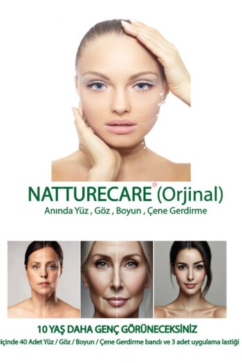 NC Natturecare Makeup Artist Ürünü Original Yüz Kaş Boyun Göz Germe Gerdirme Bantı Ipli 40'lı Set Medikal Malzeme