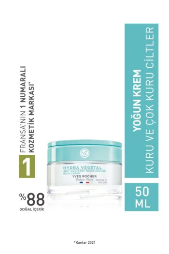 Yves Rocher Çok Kuru Cilt, Aloe Vera&Üre&Shea, Yoğun Krem-Hydra Vegetal Bitkisel Nemlendirici Bakım-50ml