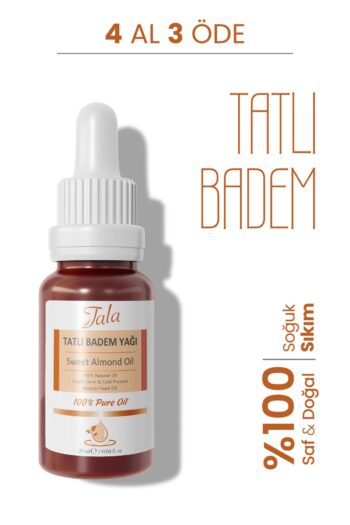 Tala Tatlı Badem Yağı %100 Saf ve Doğal Soğuk Sıkım 20 Ml
