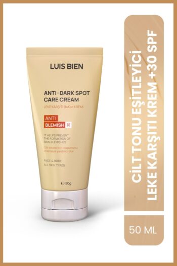 Luis Bien Leke Karşıtı Yüz Kremi – Cilt Tonu Eşitleyici, Aydınlatıcı & Nemlendirici | SPF 30 | 50ml