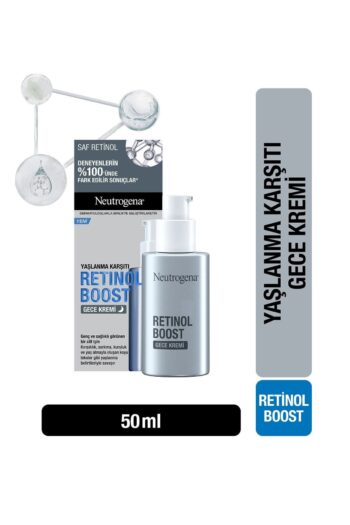 Neutrogena Retinol Boost Antiaging Kırışıklık Ve Koyu Leke Karşıtı Gece Kremi 50 Ml