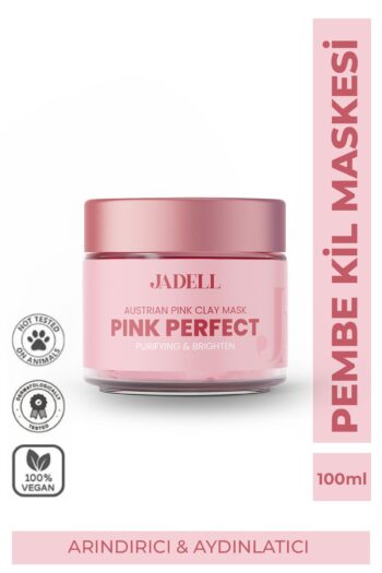 JADELL Pembe Kil Maskesi, ve Siyah Nokta Karşıtı, Arındırıcı, Gözenek Sıkılaştırıcı Maske, 100ml