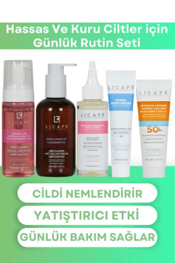 Licape Günlük Rutin Seti: Hassas ve Kuru Ciltler için Günlük Bakım