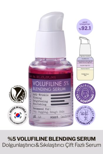 DERMA FACTORY %5 Volufiline Içeren Dolgunlaştırıcı, Sıkılaştırıcı Çift Fazlı Serum Blending Serum