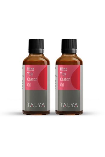 Talya Hint Yagı (Castor Oil), Soğuk Sıkım, %100 Saf Ve Doğal, 50 ml (2’li Paket)
