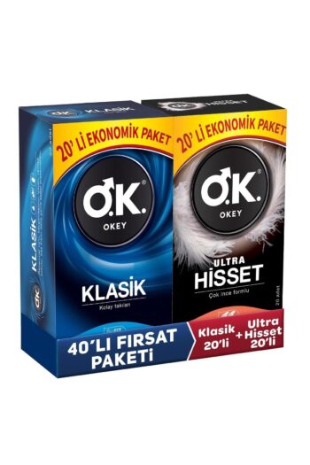Okey Prezervatif Klasik 20 Li + Ultra Hisset 20 Li