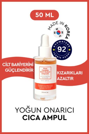 Bibimcos Cica Centella Multi Perfect Ampoule 50ml - Cilt Yatıştırıcı ve Nemlendirici Serum