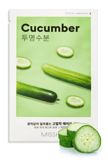 Missha Salatalık Özlü Yoğun Nemlendirme Sunan Yaprak Maske (1ad) Airy Fit Sheet Mask Cucumber