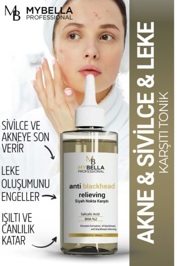 MY Bella Kozmetik Aha Bha, Tonik, Vegan, Siyah Nokta Karşıtı,sebum Dengeleyici Vücut Sivilceleri, Sırt Sivilceleri