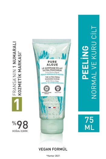 Yves Rocher Normal ve Kuru Cilt, Canlandırıcı, Antioksidan, Prebiyotik Yüz Peelingi-Pure Algue-75ml