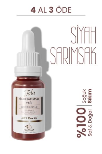 Tala Siyah Sarımsak Yağı %100 Saf ve Doğal Soğuk Sıkım 20 Ml