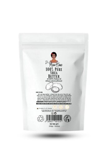 Dr. Mom Hand Afrika Shea Butter (YAĞI) 250 Gr, %100 Saf, Ham, Rafine Edilmemiş