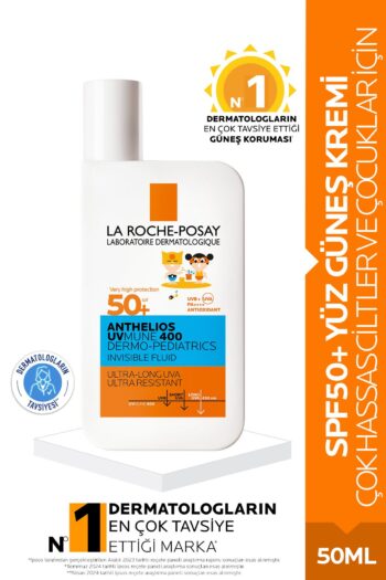 La Roche Posay Anthelios Dermo Pediatrics Uvmune 400 İnvisible Fluid Yüz Güneş Kremi Spf 50+ 50 ml
