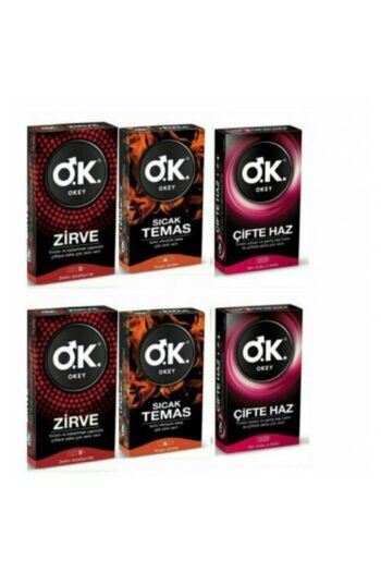 Okey Prezervatif Zirve 20li + Sıcak Temas 20li + Çifte Haz 20li