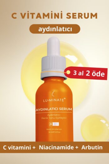 Luminate C Vitamini Serum Sivilce Ve Akne Karşıtı Aydınlatıcı Cilt Tonu Eşitleyici Niacinamide