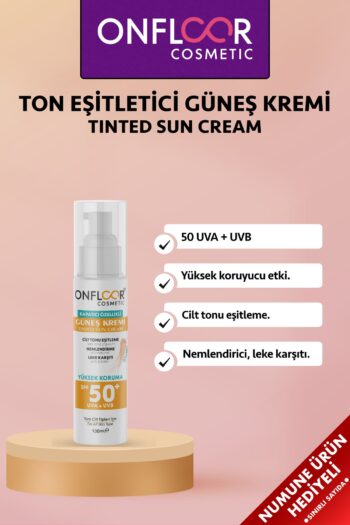 ONFLOOR COSMETİC Tinted Güneş Kremi Spf 50 – Kapatıcı Ve Koruyucu Etki