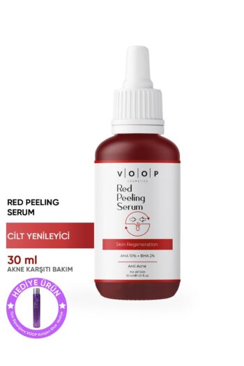 VOOP Red Peeling Serum 30 ml | Cilt Tonu Eşitleyici Ve Yenileyici | %10 Aha, %2 Bha