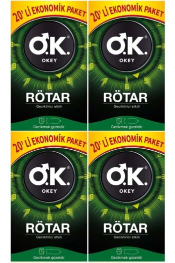 Okey Prezervatif 80 Adet Rötar ( Etkili) Ekonomik Pk (4PK*20)