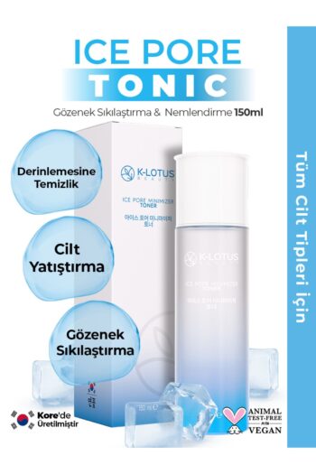 K-Lotus Beauty Gözenek Sıkılaştırıcı, Canlandırıcı Ve Nemlendirici Ice Pore Tonik 150ml