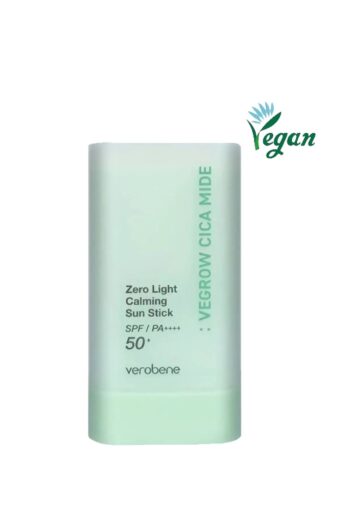 VEROBENE Vegrow Cica Mide Zero Light Calming Sun Stick Vegan Sakinleştirici Stick Güneş Kremi