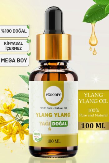 exocare Ylang Ylang Yağı %100 Saf ve Doğal,Bitkisel Uçucu Yağ Doğal bakım Natural Ylang Ylang Oil 100ml