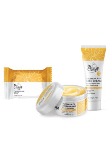 Farmasi Dr. C. Tuna Aynısefa Calendula 3'lü Set Aynısefa Yağı Yüz Kremi, Balsam, Sabun