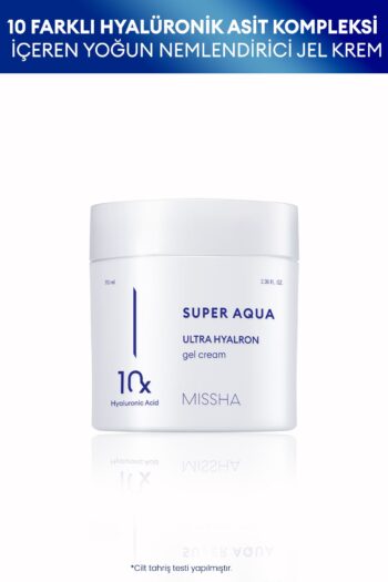 Missha 10 Farklı Hyalüronik Asit İçeren Yoğun Nemlendirici Jel Krem Super Aqua Ultra Hyalron Gel Cream 70ml