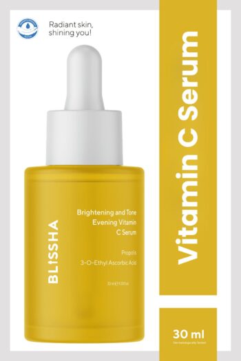 blissha Aydınlatıcı ve Ton Eşitleyici C Vitamin Serum 30 ML (Propolis,Ascorbic Asid)