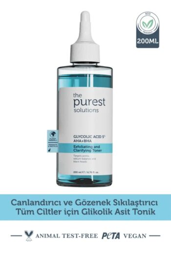 The Purest Solutions Canlandırıcı Ve Gözenek Sıkılaştırıcı Tüm Ciltler Glikolik Asit Tonik 200Ml
