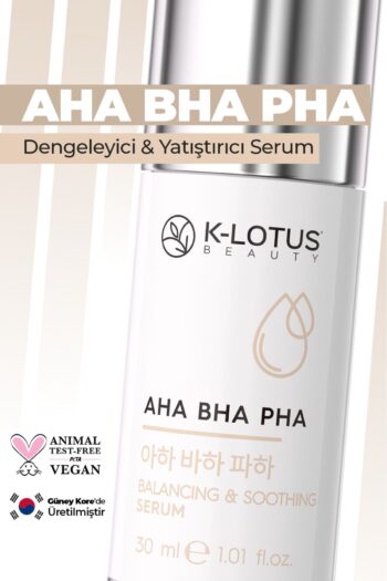 K-Lotus Beauty Cildi Onarma Ve Ölü Hücrelerden Arındırma Etkili Dengeleyici & Yatıs?tırıcı Aha Bha Pha Cilt Serumu