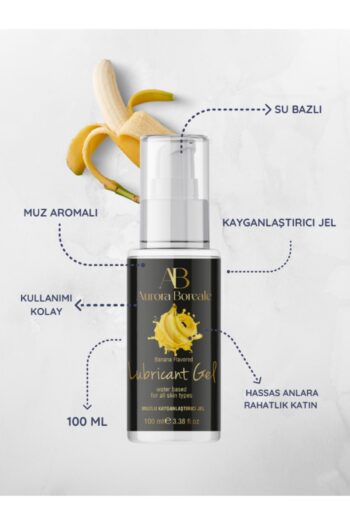 AŞKIN DEPOSU Aurora Boreale Muz Aromalı Kayganlaştırıcı Jel 100ml 2'li Set