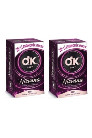 Okey Nirvana Prezervatif 20 Li X 2 Adet ( Toplam : 40 Adet )