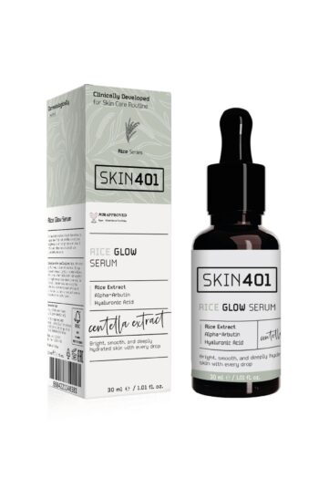 Skin401 Pirinç Özlü Aydınlatıcı ve Parlaklık Etkili Serum 30ml (%100 Vegan)