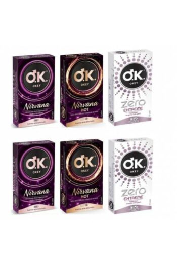 Okey Prezervatif Nirvana 20 Li + Nirvana Hot 20 Li + Zero Extreme 20 Li