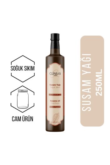 cliniva Susam Yağı %100 Doğal Soğuk Sıkım 250 ml Yag