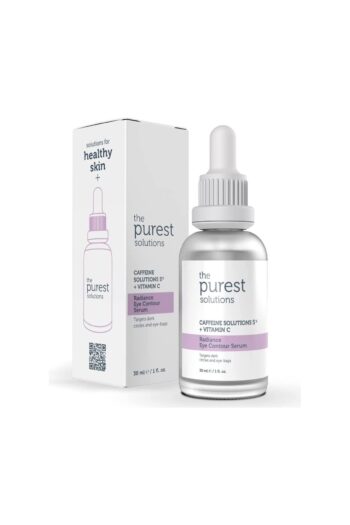 The Purest Solutions Torbalanma ve Morluk Karşıtı, Aydınlatıcı Kafein Göz Altı Serumu 30 ml. (Caffeine 5% + Vitamin C)