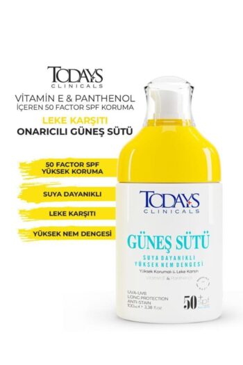 TODAYS CLİNİCALS Güneş Sütü 50 Spf Yüksek Koruma Leke Karşıtı Vitamin E & Panthenol