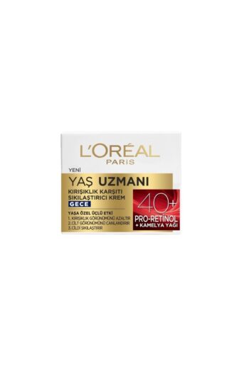 L'Oreal Paris Yaş Uzmanı Yaşlılık Karşıtı 40+ Gece Kremi 50ml