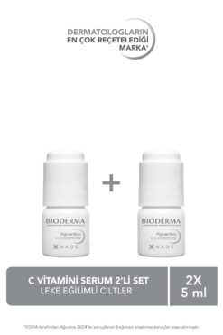 Bioderma Pigmentbio C-Concentrate C Vitamini İçeren Leke Karşıtı Cilt Tonu Eşitleyici Gece Serumu 5 ml x 2