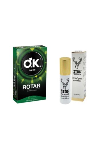 Okey Prezervatif Rötar + Stag 9000 Sprey