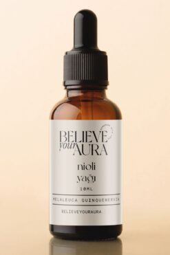 Believe Your Aura Nioli Yağı - %100 Saf Ve Doğal Cilt Ve Saç Bakım Yağı - Niaouli Oil - 10 ml