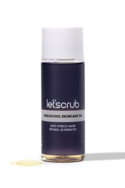 LET'SCRUB Bakuchiol Cilt Bakım Yağı Doğal Retinol Çatlak Karşıtı Özel Formül (Shea-Bakuchiol-Almond-Baobab)