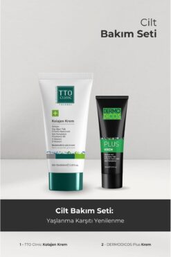 Tto Yaşlanma Karşıtı Set Dermodicos Plus Kolajen Krem
