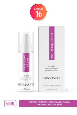 SkinMaster Yaşlanma Karşıtı Kırışıklık Önleyici Peptid Içerikli Bakım Kremi ( Mt-3000 + Peptide Complex + Ha)