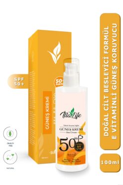 İlla Life Doğal Cilt Besleyici Propolisli Suya Dayanıklı Tüm Cilter Için Spf 50+ Faktörlü Güneş Koruyucu Krem