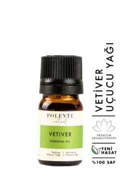 Polente Natural Vetiver Uçucu Yağı (5 ml)